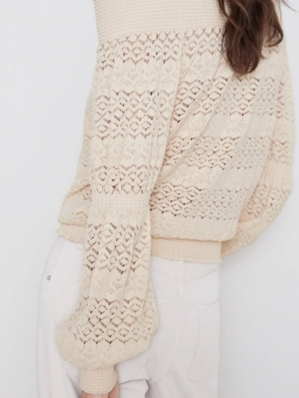 Zara Romantic Off Shoulder Top